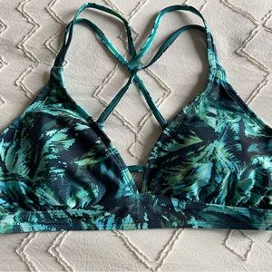 Athleta bikini top size large